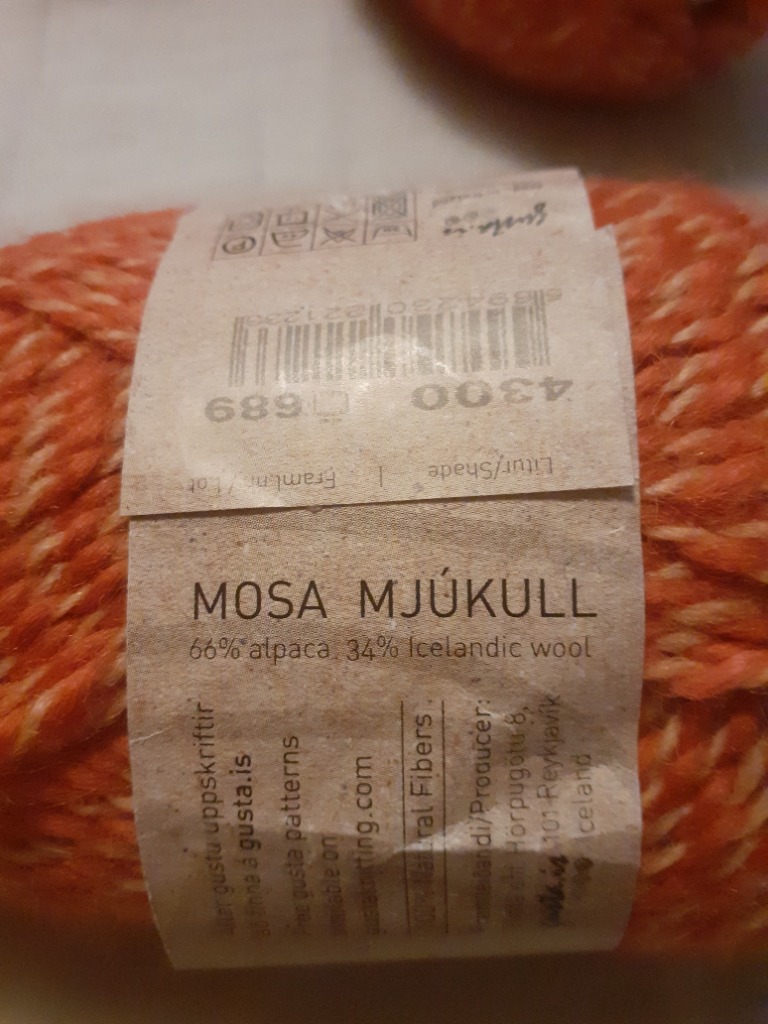 8 x Mosa mjúkull garn