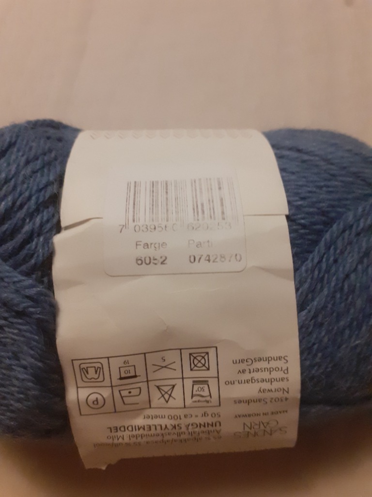 8 x Alpakka ull garn