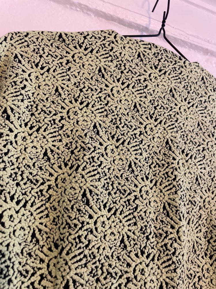 Vintage kjole gul