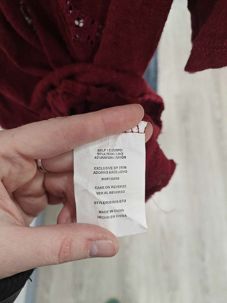 Coco+jameson punainen t-paita, S