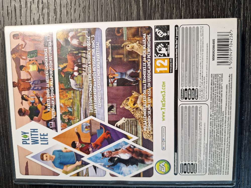 SIMS 3 plus lemmikit
