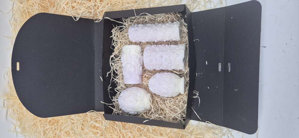 Giftbox 5 geurkaarsen