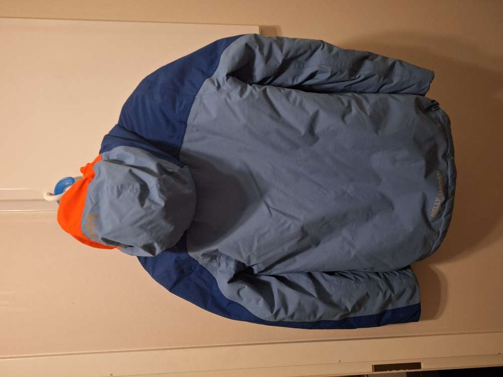 Sininen Helly tech toppatakki (140/10)