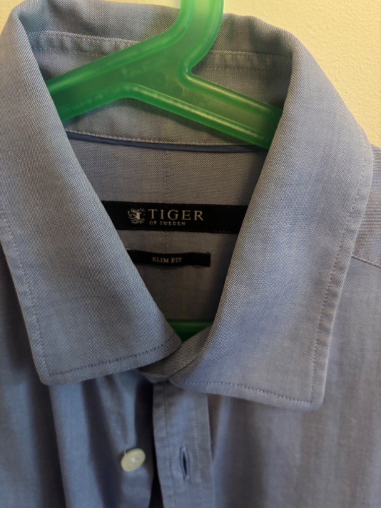 Tiger of Sweden sininen kauluspaita 40