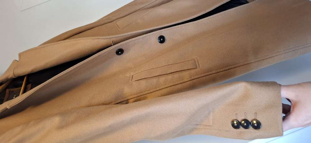 Ný Zara kápa st. M beige
