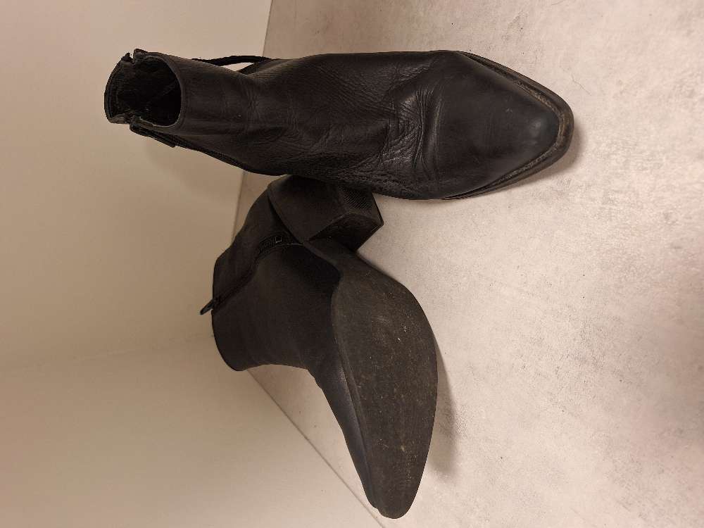 SixMix ökklaskór svartir 39