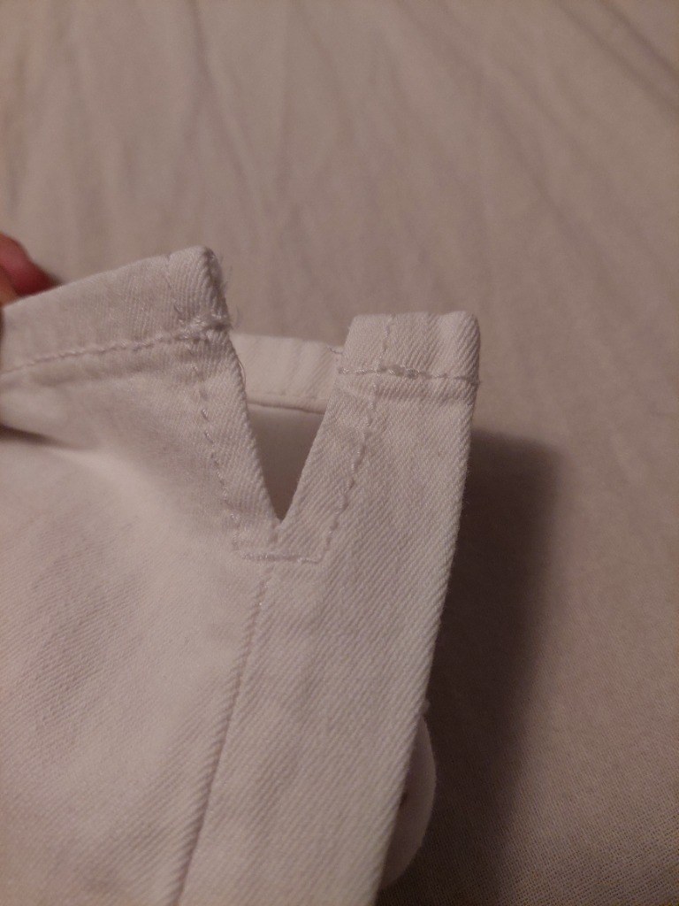 Lindex hvítar buxur 38