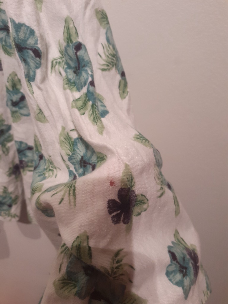 Benetton fiðrildakjóll ca 128