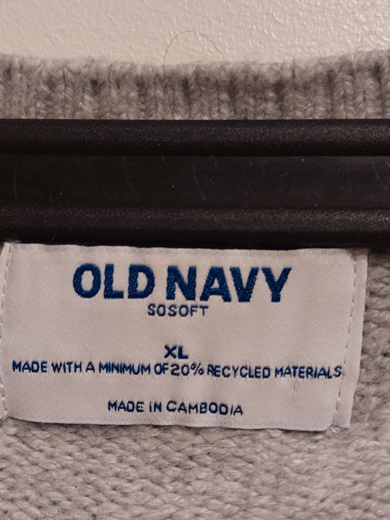 Old Navy síð peysa XL