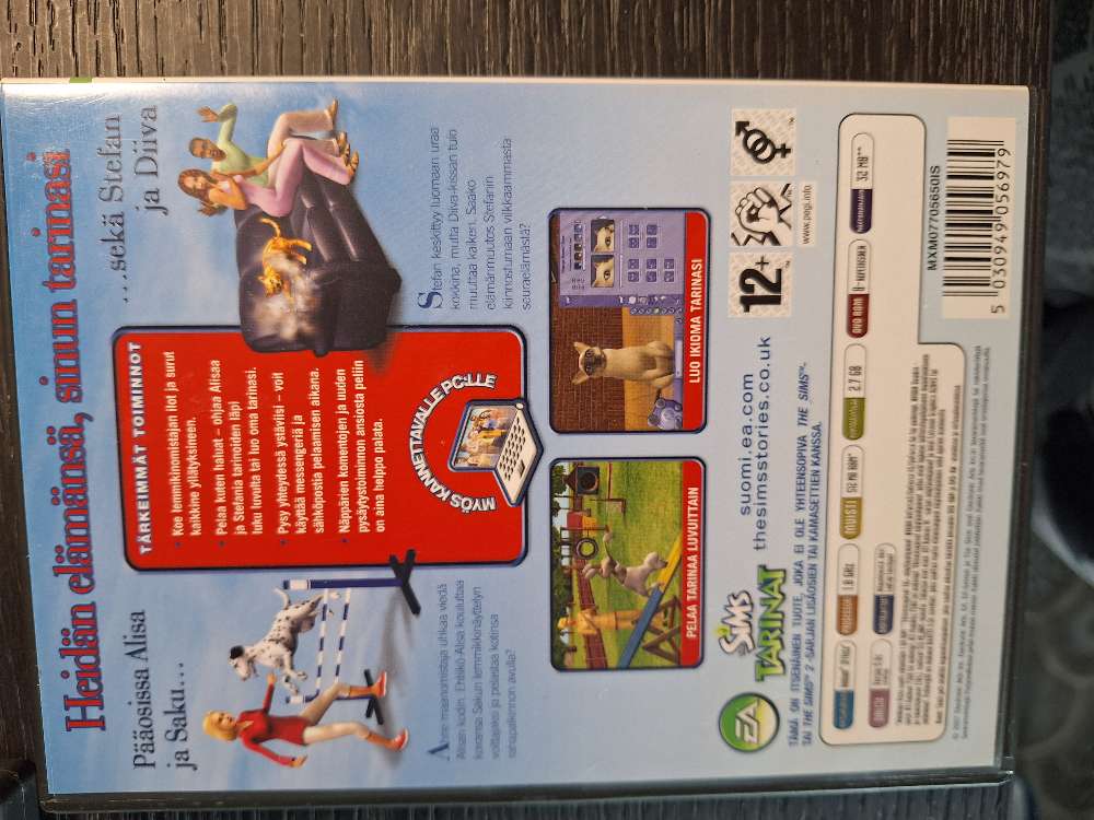 Pc/DVD rom SIMS lemmikkitarinat