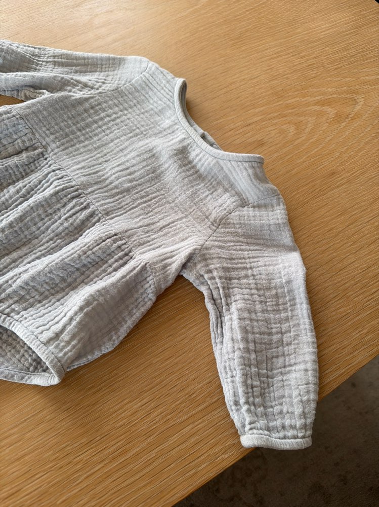 Lindex ljósblá romper 68