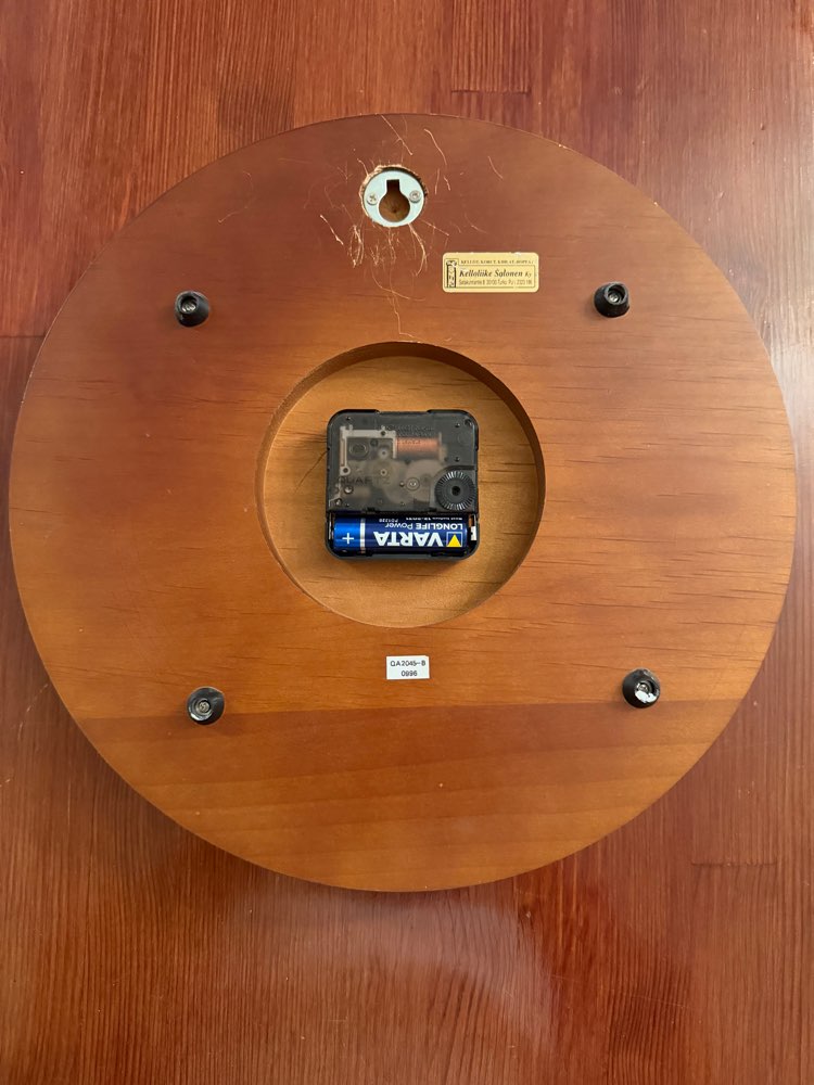 Seinäkello  Citizen Statiin Clock