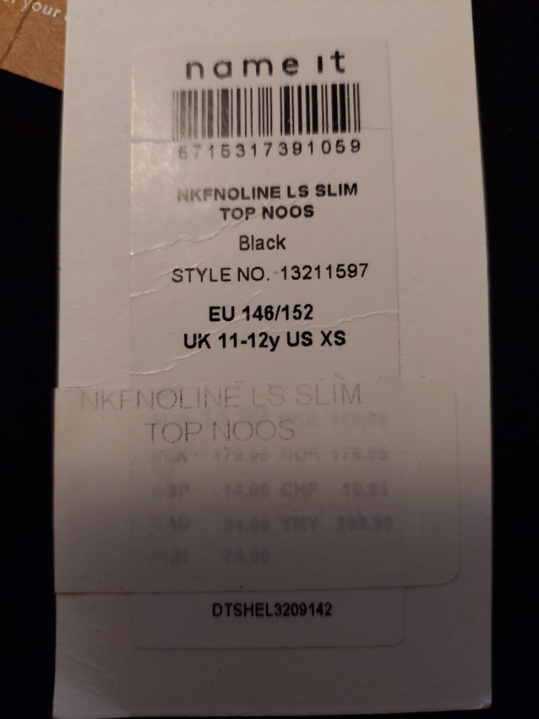 Nýr NameIt bolur 146/152