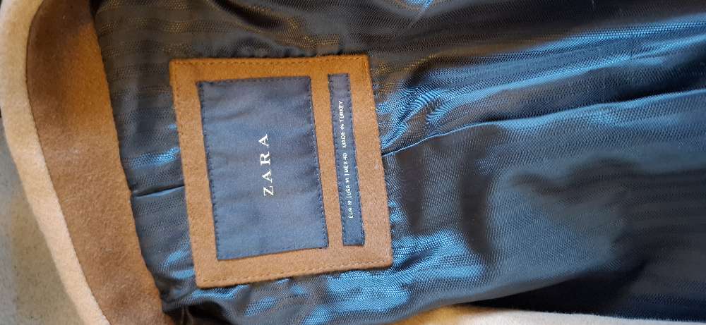 Ný Zara kápa st. M beige