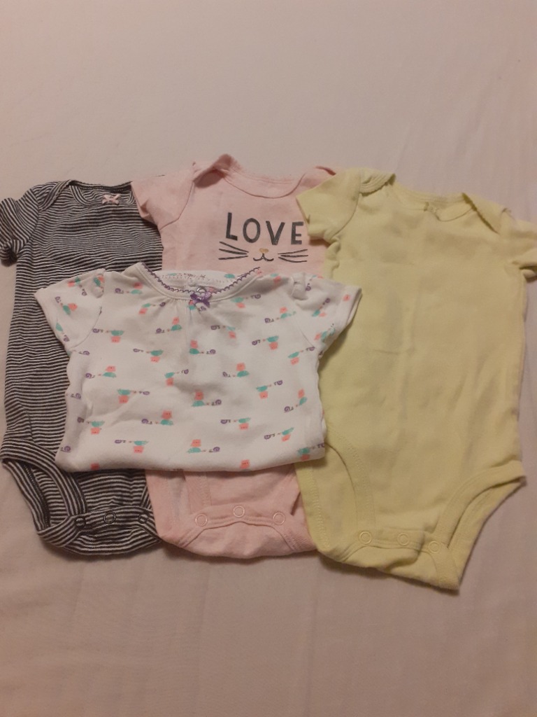 4 x Carters samfellur 6m