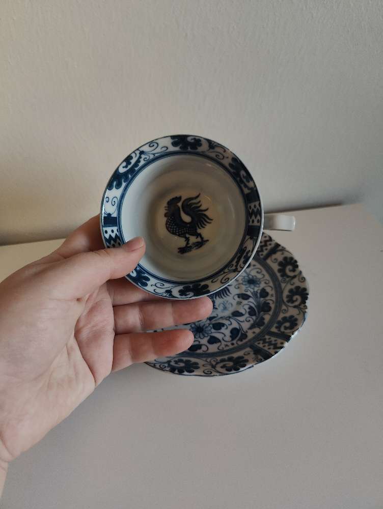 Kukkokuppi+tassi 1kpl