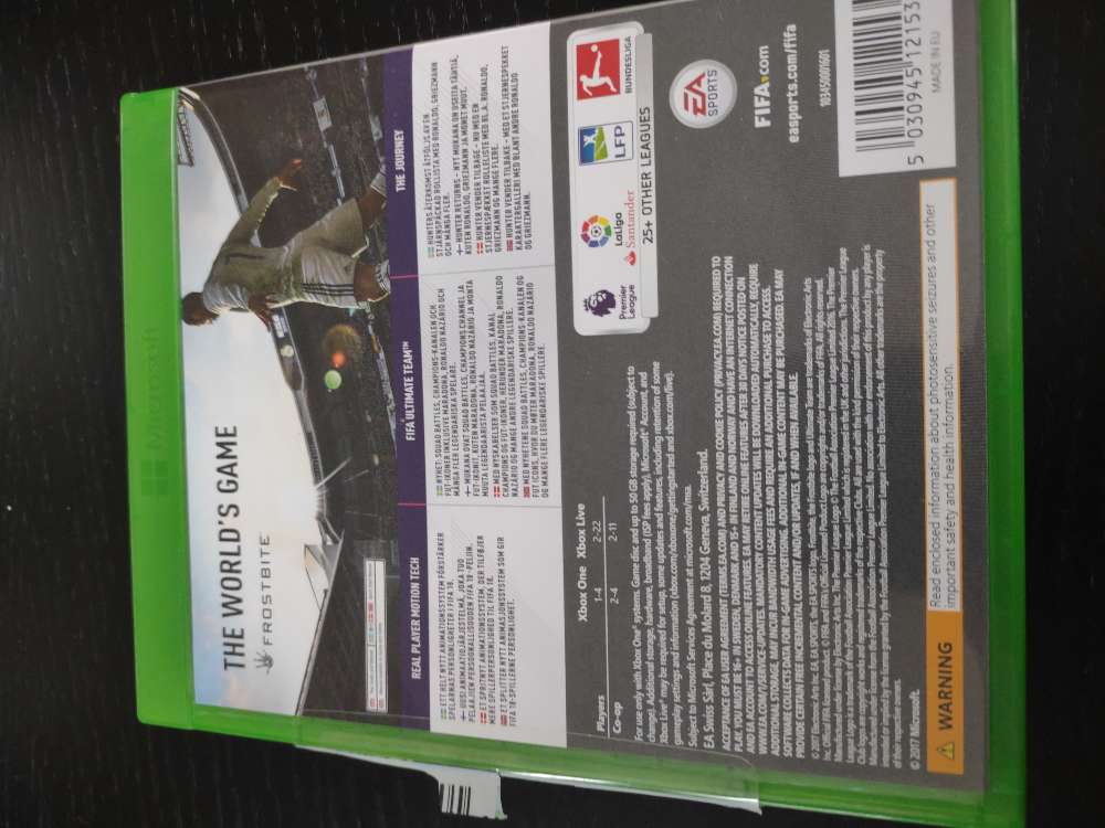 FIFA 18 Xbox One