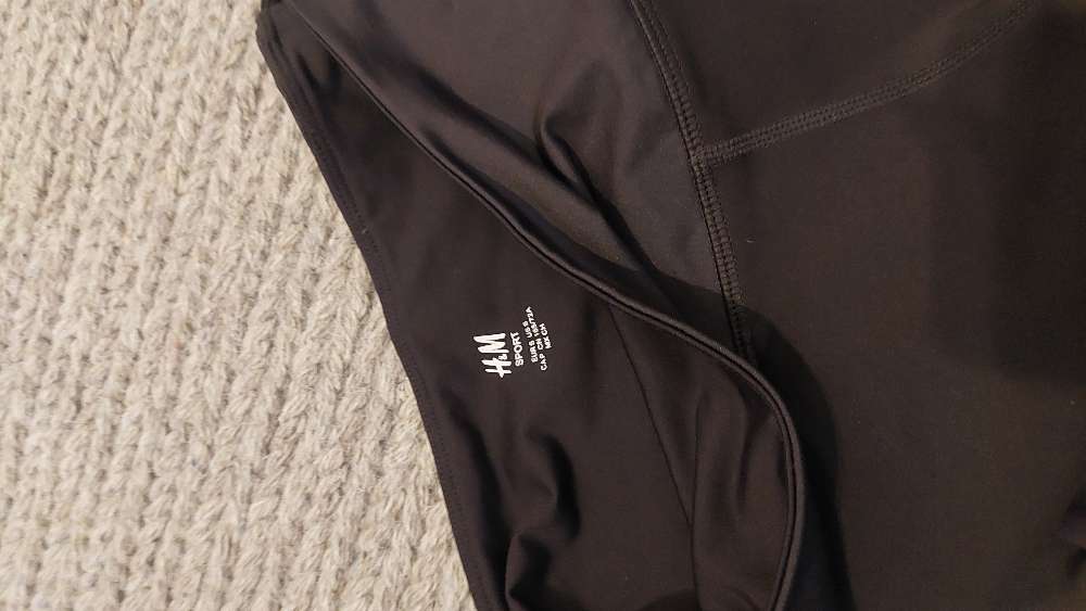 H&M ruskeat treenihousut koko S