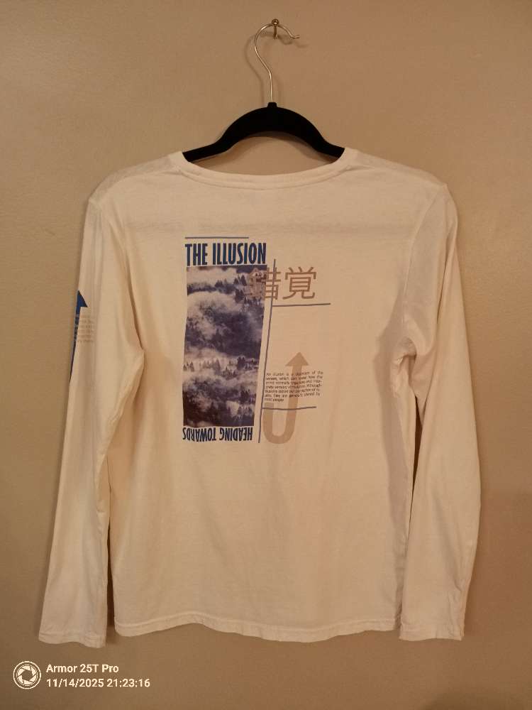 Hvít Lindex peysa St 170