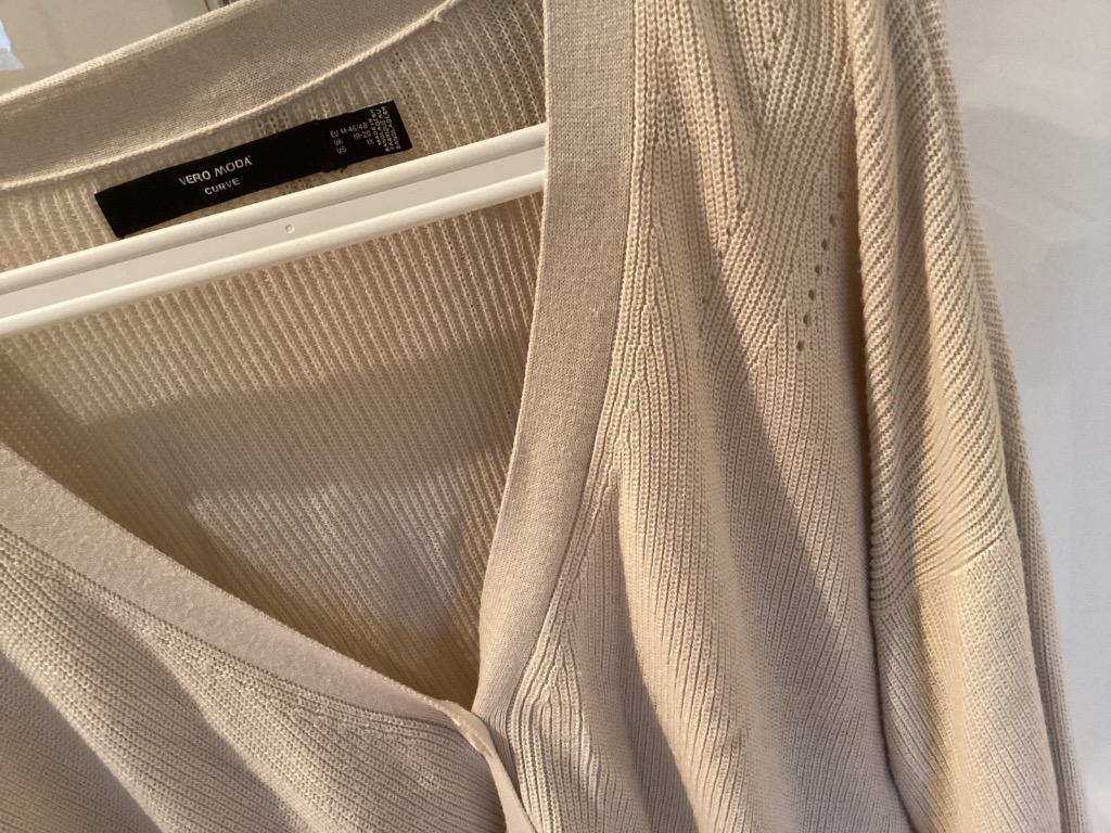 Vero Moda neuletakki M beige