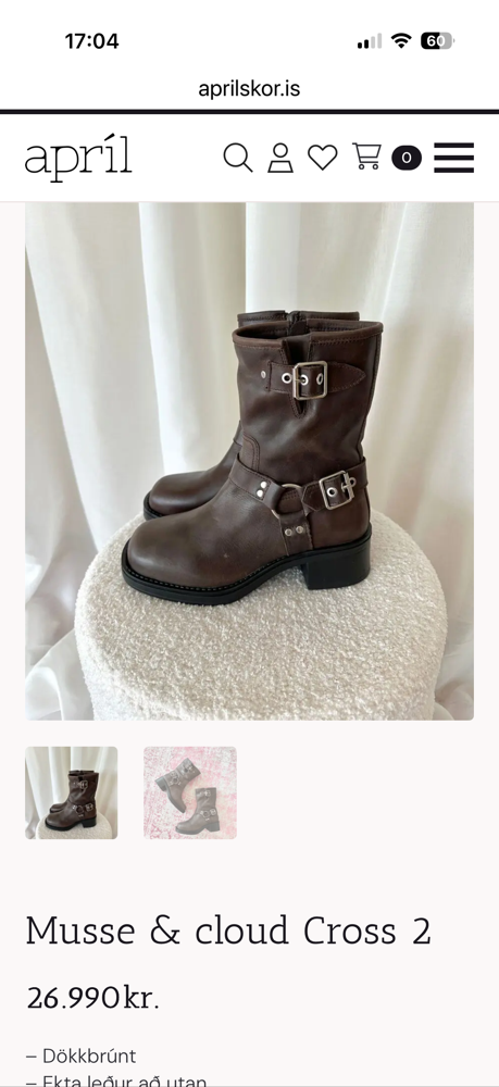 Skór st 40 Musse & Cloud