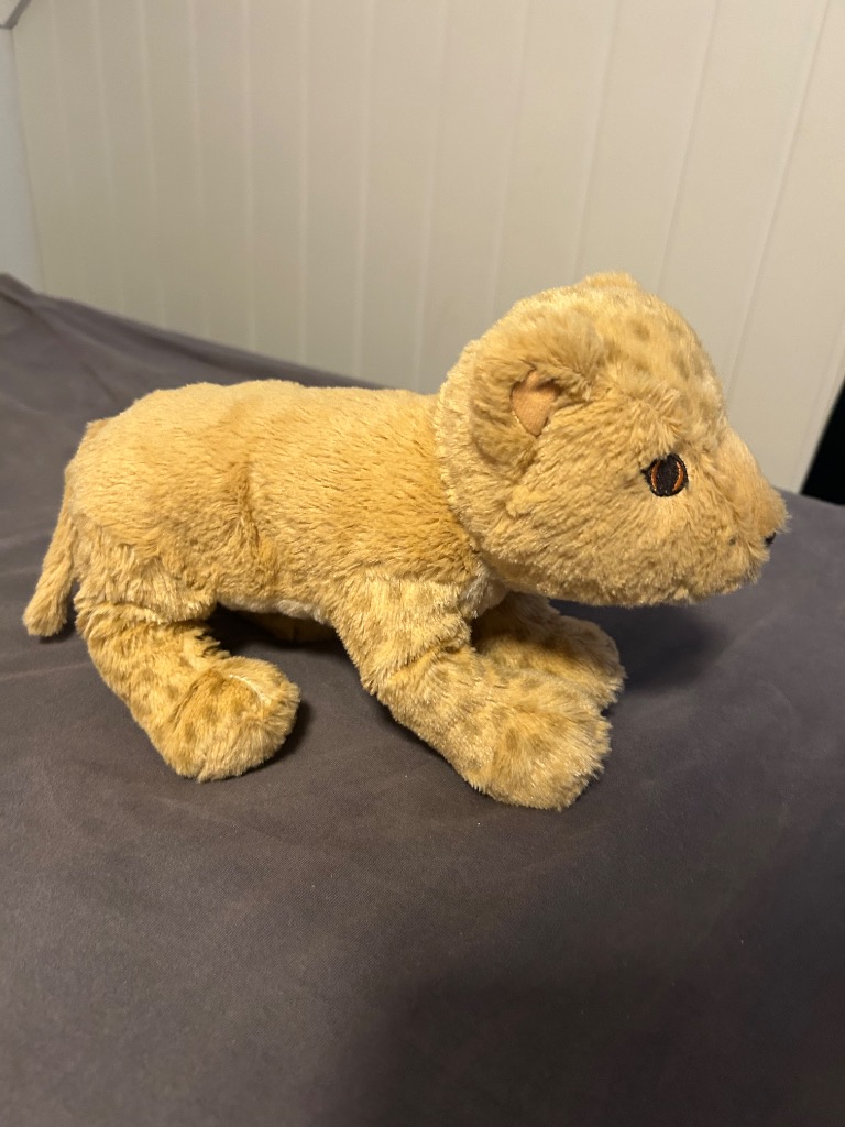 Løveunge kosebamse fra dyreparken 