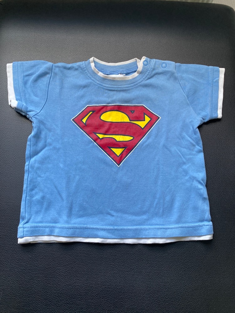 T-shirt med supermand motiv, H&M, str 80