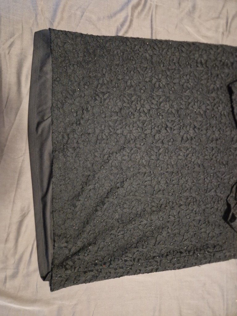 H&m musta pitsimekko 3XL