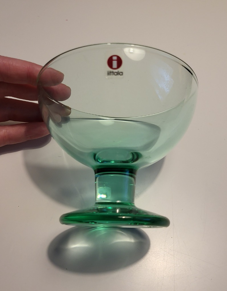 Iittala Kerttu N. j.ruokamalja, vihreä