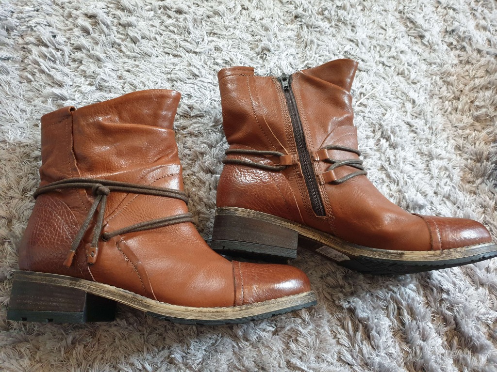 Ruskeat Clarks nahkakengät 39