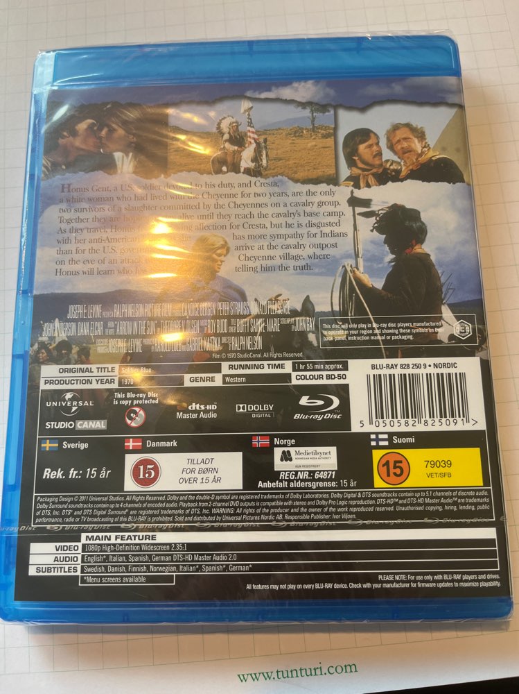 Soldier Blue/Blu-Ray/muoveissa