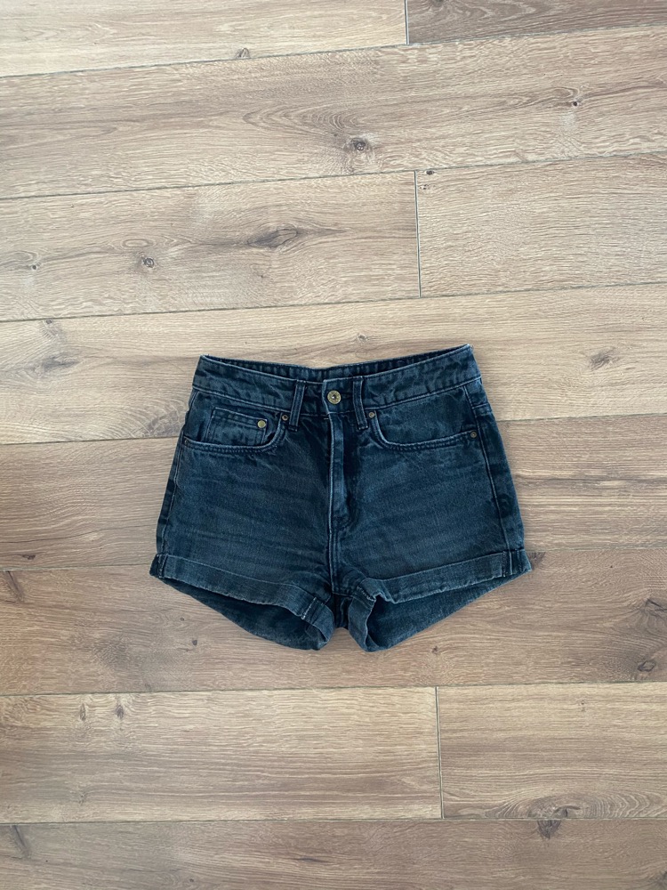 Shorts jeans zwart 
