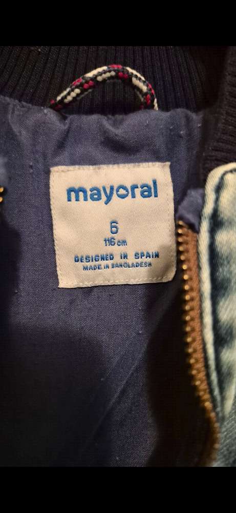 Mayoral "farkkutakki" koko 116