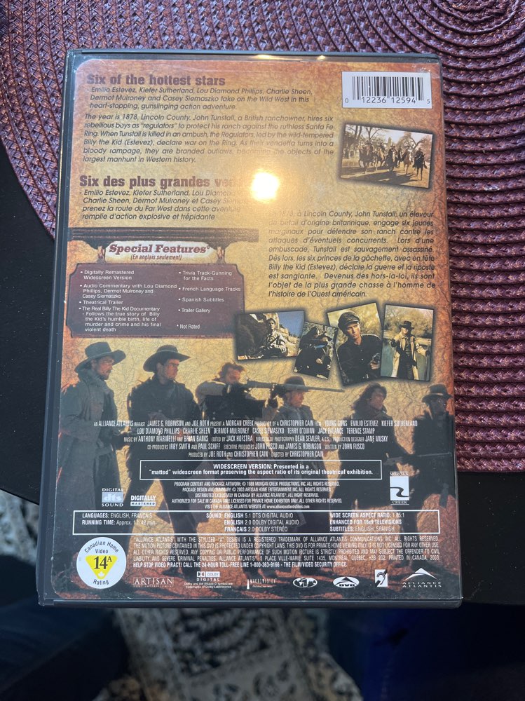 Young Guns/DVD