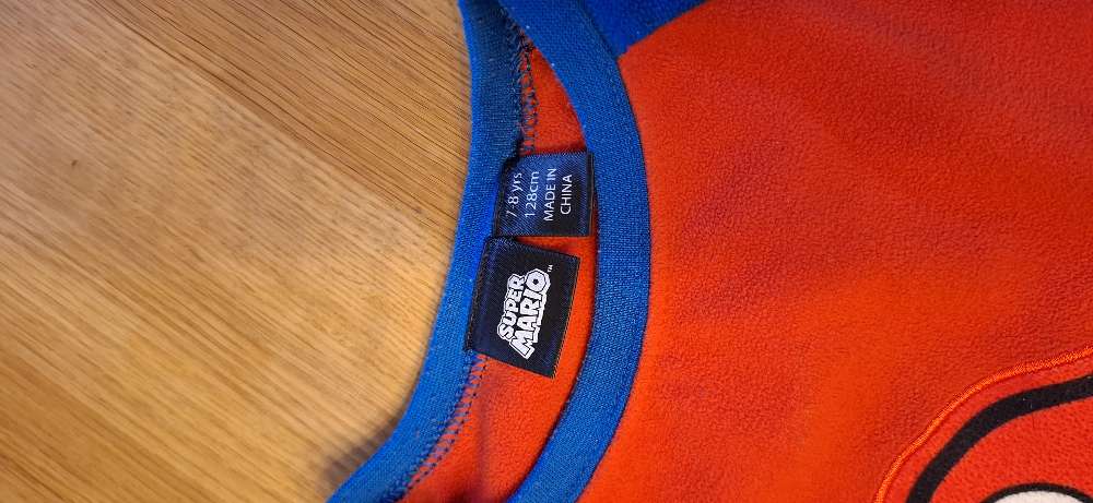 St. 128 Super Mario náttföt 