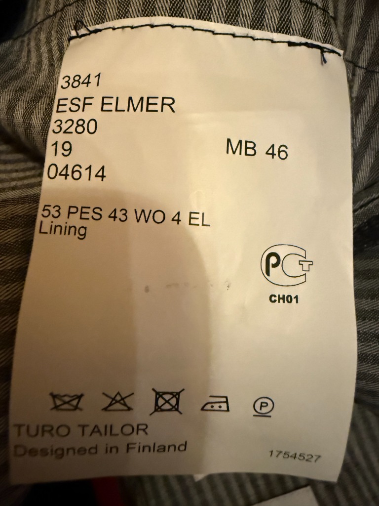 TuroTailor puvun takki ja housut