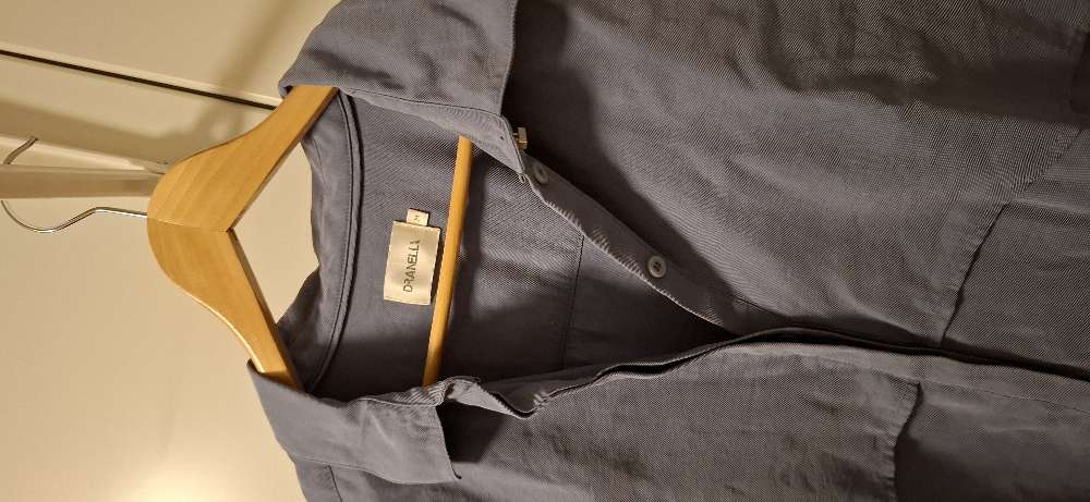 Dranella st. M síð skyrta blá