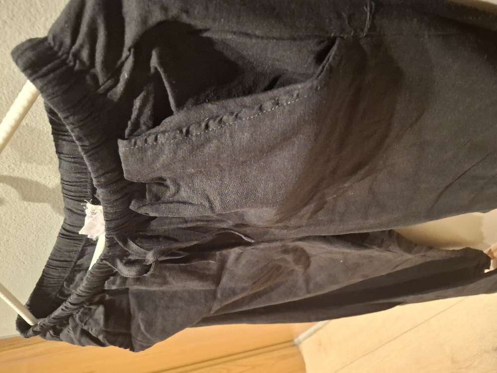 Nýjar Madlady hör buxur stærð S-short