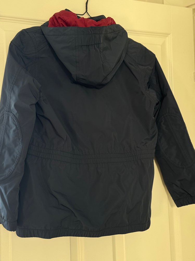 Marinblå Barbour jakke  str 164
