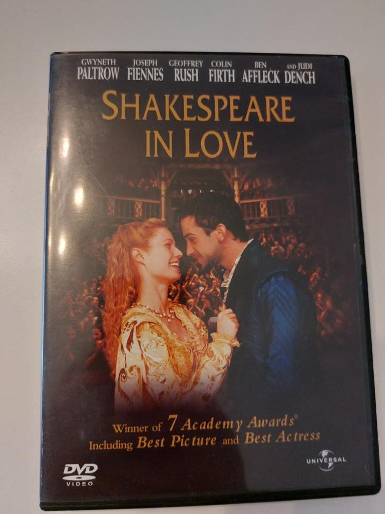 Dvd shakespeare in love
