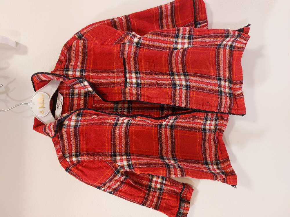 Náttfatasett frá M&S st 1-2 ara