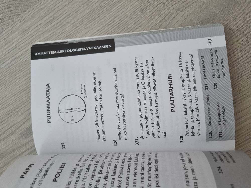 Ota mamma mato -kompatehtäväkirja