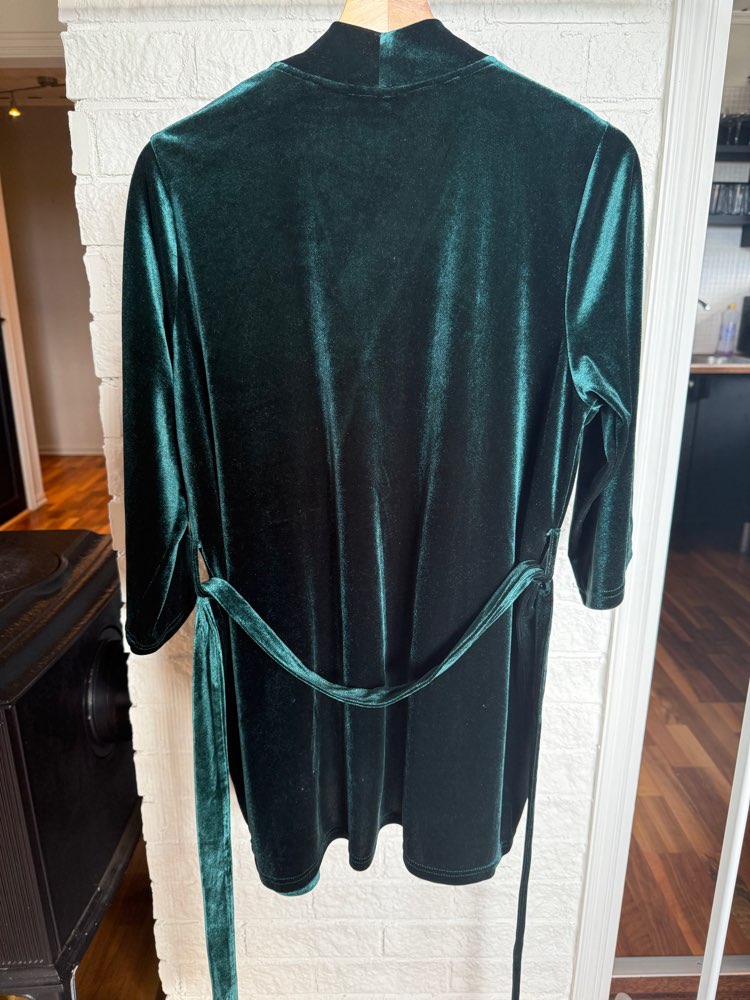 Zavannah velour cardigan, str M