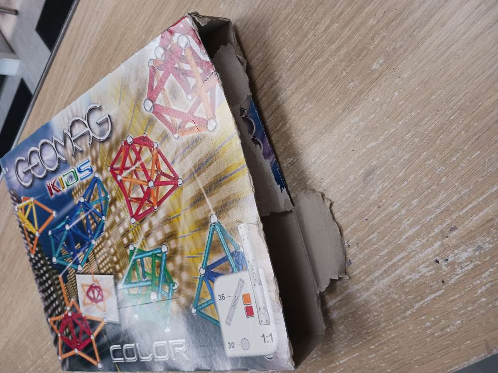 Geomag oranssit/punaiset palikat