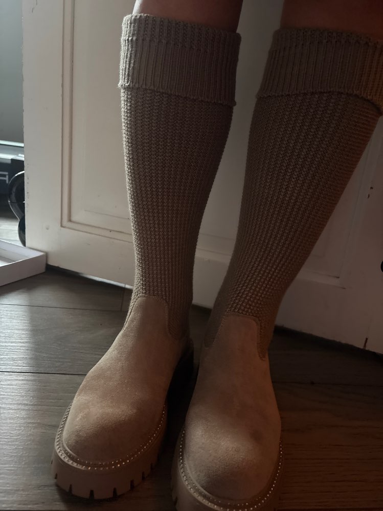 Beige støvletter nye