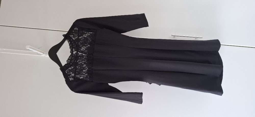 Kaffe st. M nýr india kjóll svartur