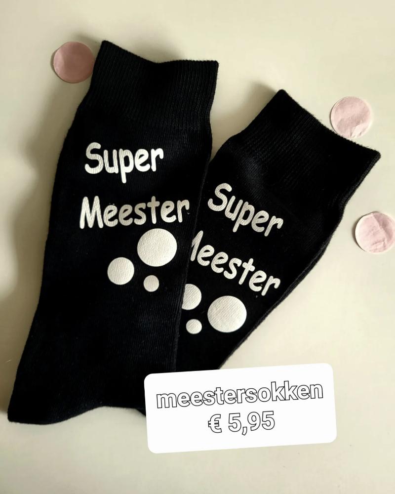 Super meester sokken