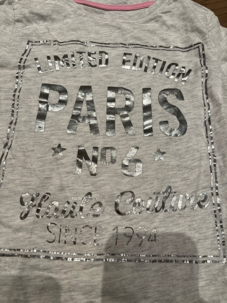 Langermabolur grár Paris st 128