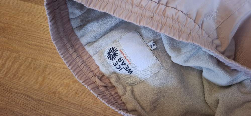 Icewear snjóbuxur 146-152 bleikar