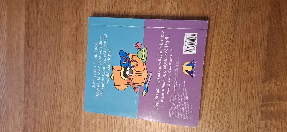 Búningabrellur Depils bók